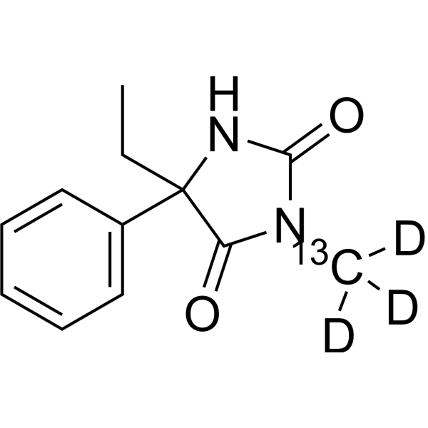 Mephenytoin-13C,d3 1261398-53-1